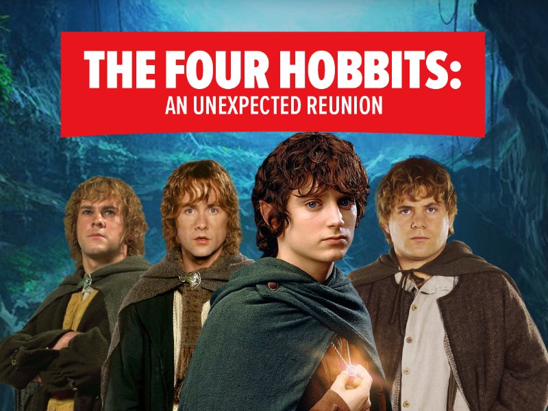 Hobbits Autograph 4-Pack