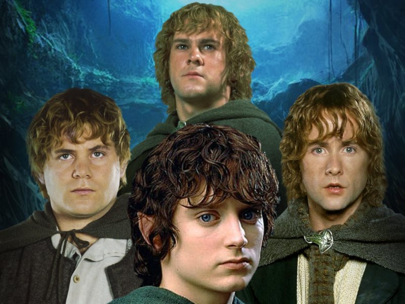 TeamUp - LotR: Four Hobbits Photo