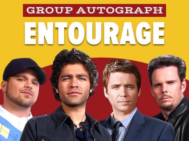 ENTOURAGE Group Autograph